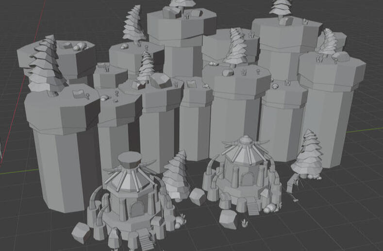 Low-poly Build